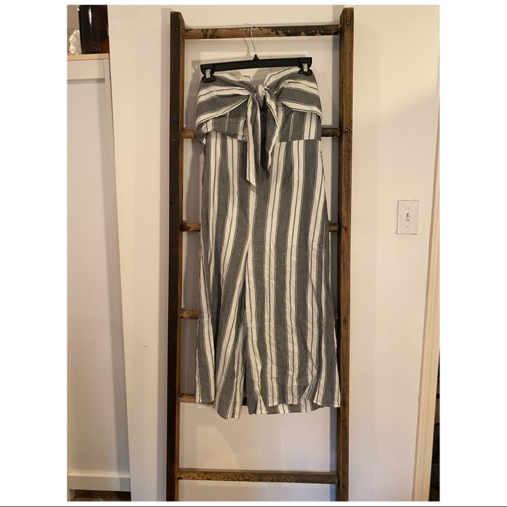 Striped jumpsuit